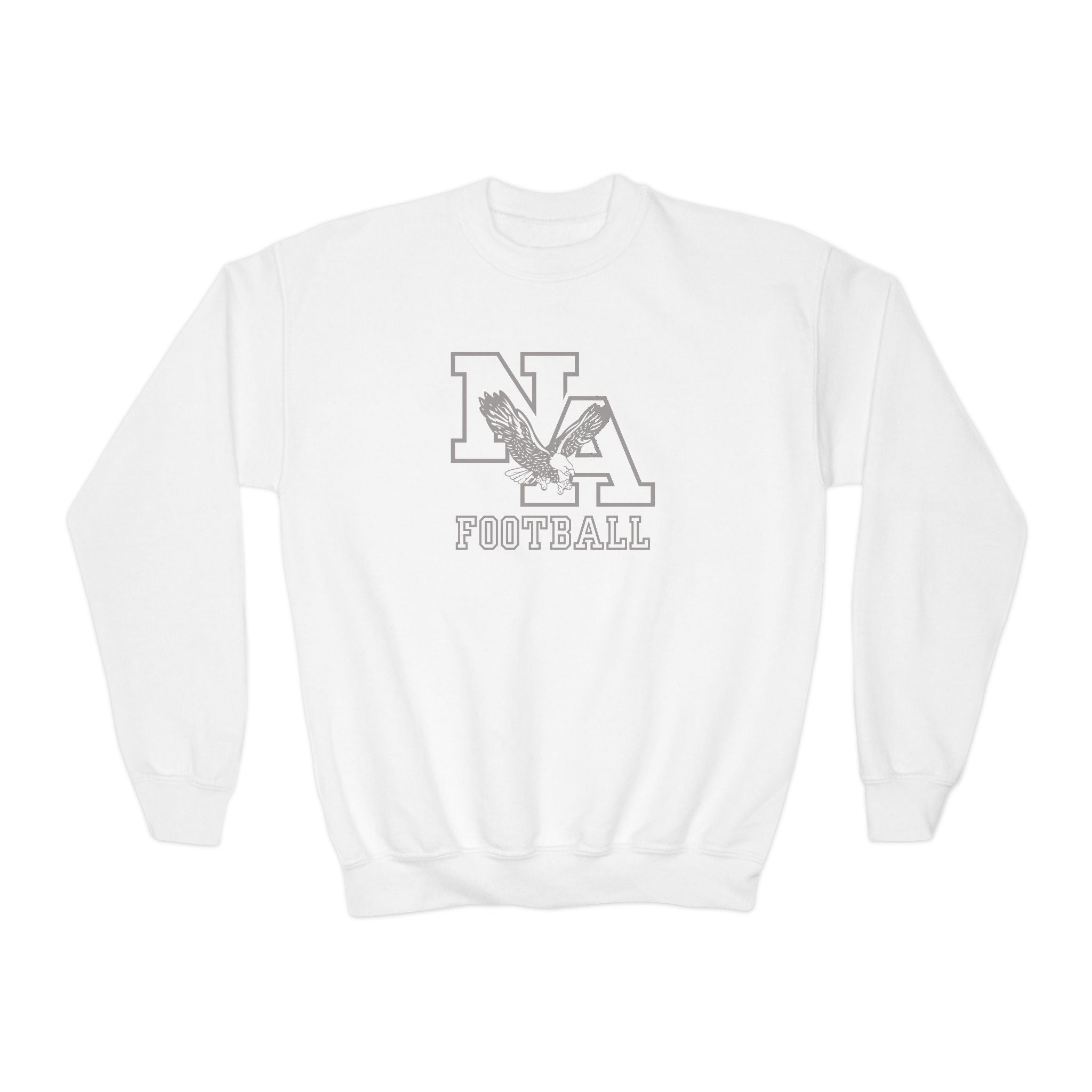 Youth New Albany Tonal Football Logo Graphic Sweatshirt