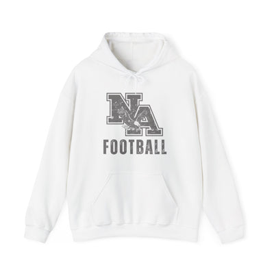 Adult Unisex New Albany Tonal Football Logo Graphic Hoodie