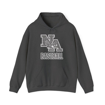 Adult Unisex Vintage Faded Logo Baseball Graphic Hoodie