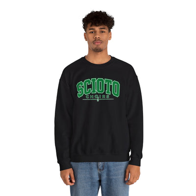 Adult Unisex Dublin Scioto Choirs Varsity Block Letter Graphic Sweatshirt