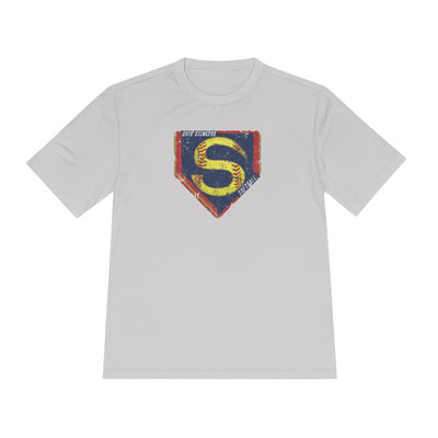 Adult Unisex Stingers Softball Distressed Logo Graphic Sport-Tek Competitor Performance Tee