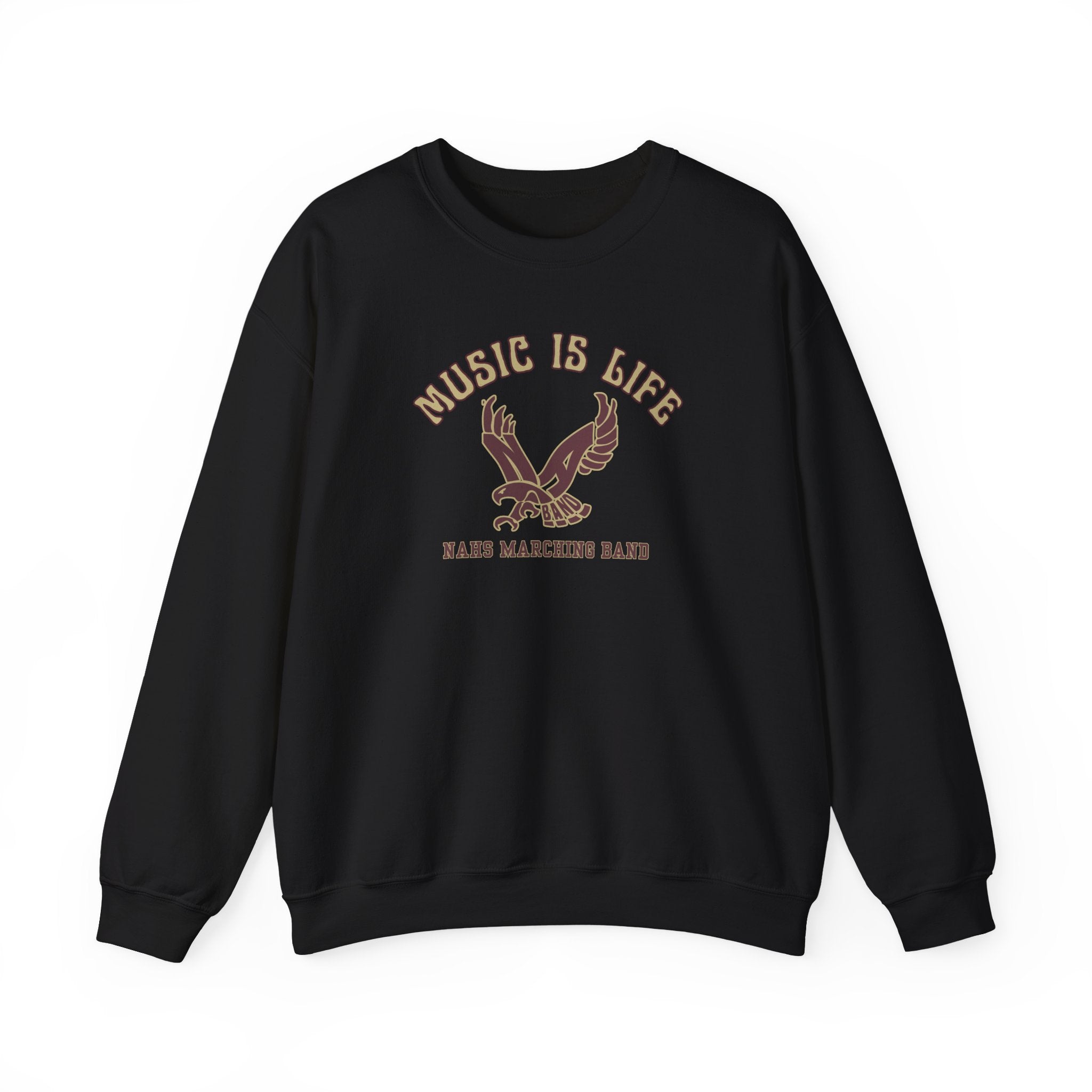 Adult Unisex NAHS Music is Life Graphic Sweatshirt