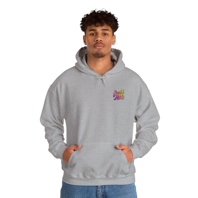Adult Unisex South Hills Swim Club Sunset Script Graphic Hoodie