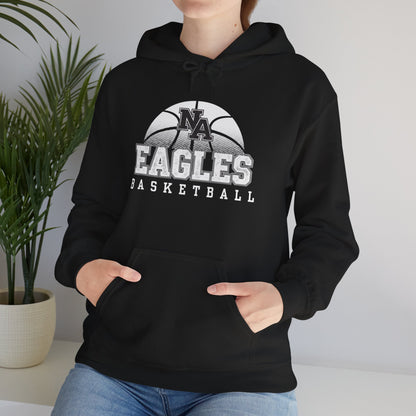 Adult Unisex New Albany Eagles Basketball Fast Break Graphic Hoodie