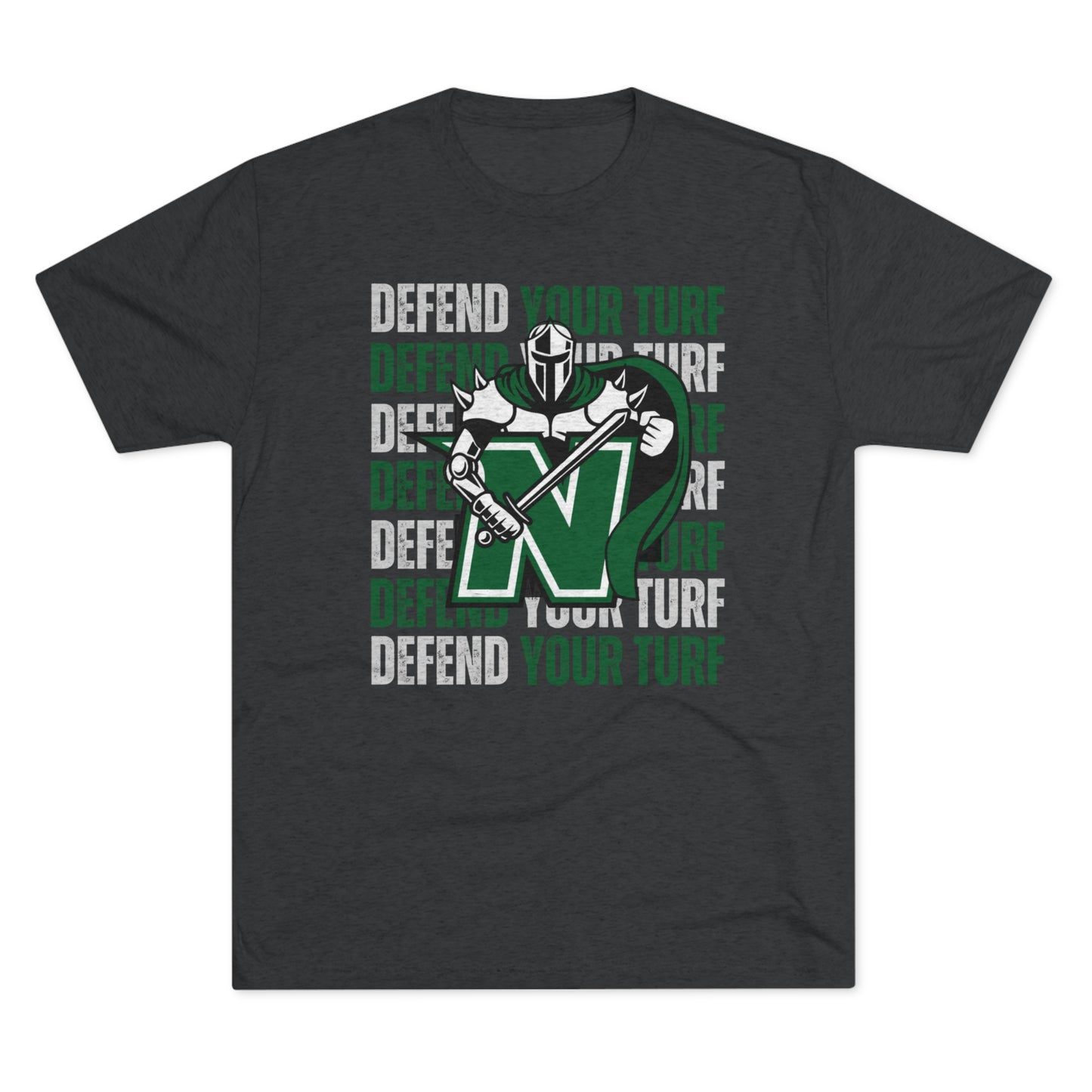 Men's Super Soft Defend Your Turf Short Sleeve Graphic Tee - Nordonia Knights