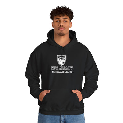 Adult Unisex New Albany Youth Soccer League Game Day Graphic Hoodie