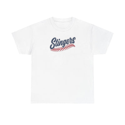 Adult Unisex Stingers Softball Stitches Graphic Short Sleeve Gildan Heavy Tee