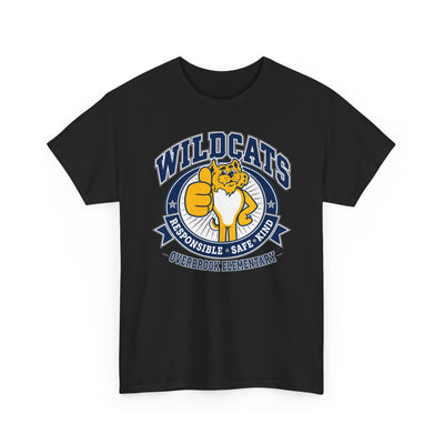 Adult Unisex Overbrook Elementary Wildcat Way Graphic Gildan Classic Tee