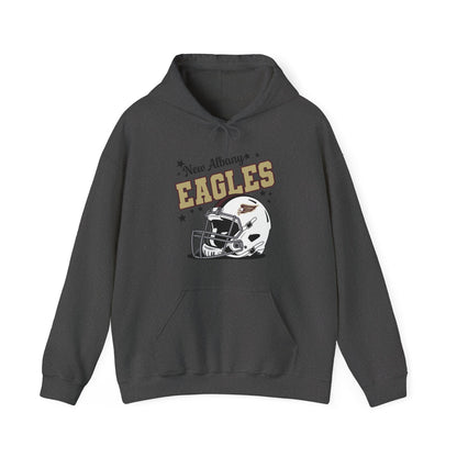 Adult Unisex New Albany Eagles Football Pride Graphic Hoodie