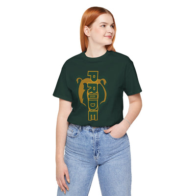 Adult Unisex Bruins Pumped Up Pride Graphic Short Sleeve Soft Tee