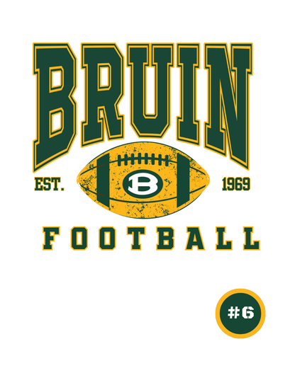 Adult Unisex Choose your Graphic Sweatshirt with Customized Back - Brooke Bruins