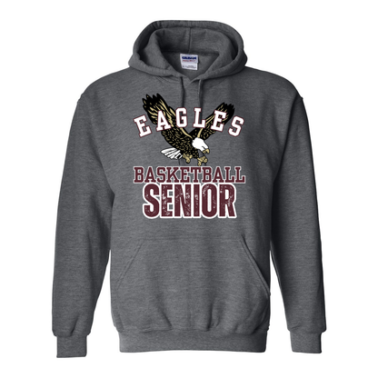 Adult Unisex Flying Eagle Basketball Senior Graphic Hoodie