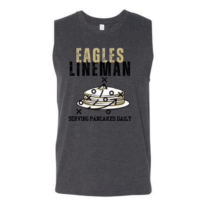 Men's Eagles Lineman Pancake Muscle Tank