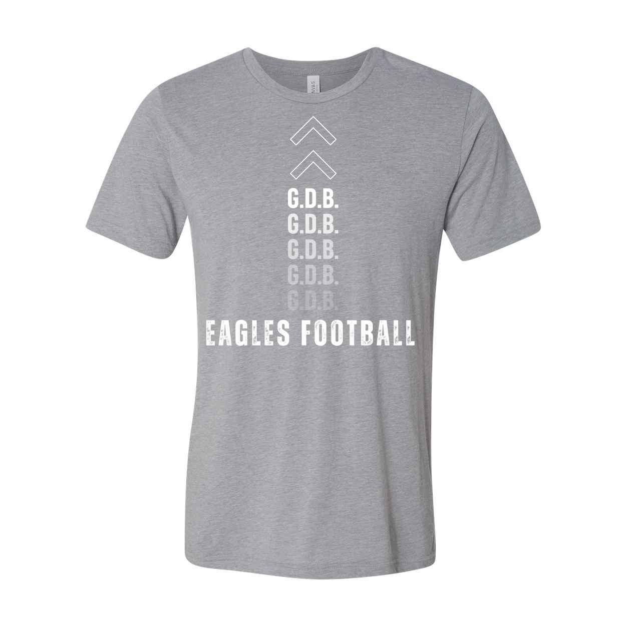 Adult Unisex Super Soft GDB Eagles Football Short Sleeve Graphic Tee