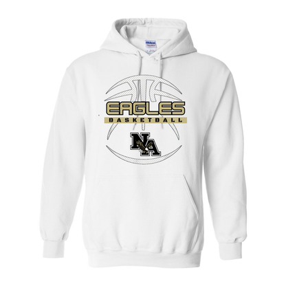 Adult Unisex Eagles Fast-Break Basketball Graphic Hoodie