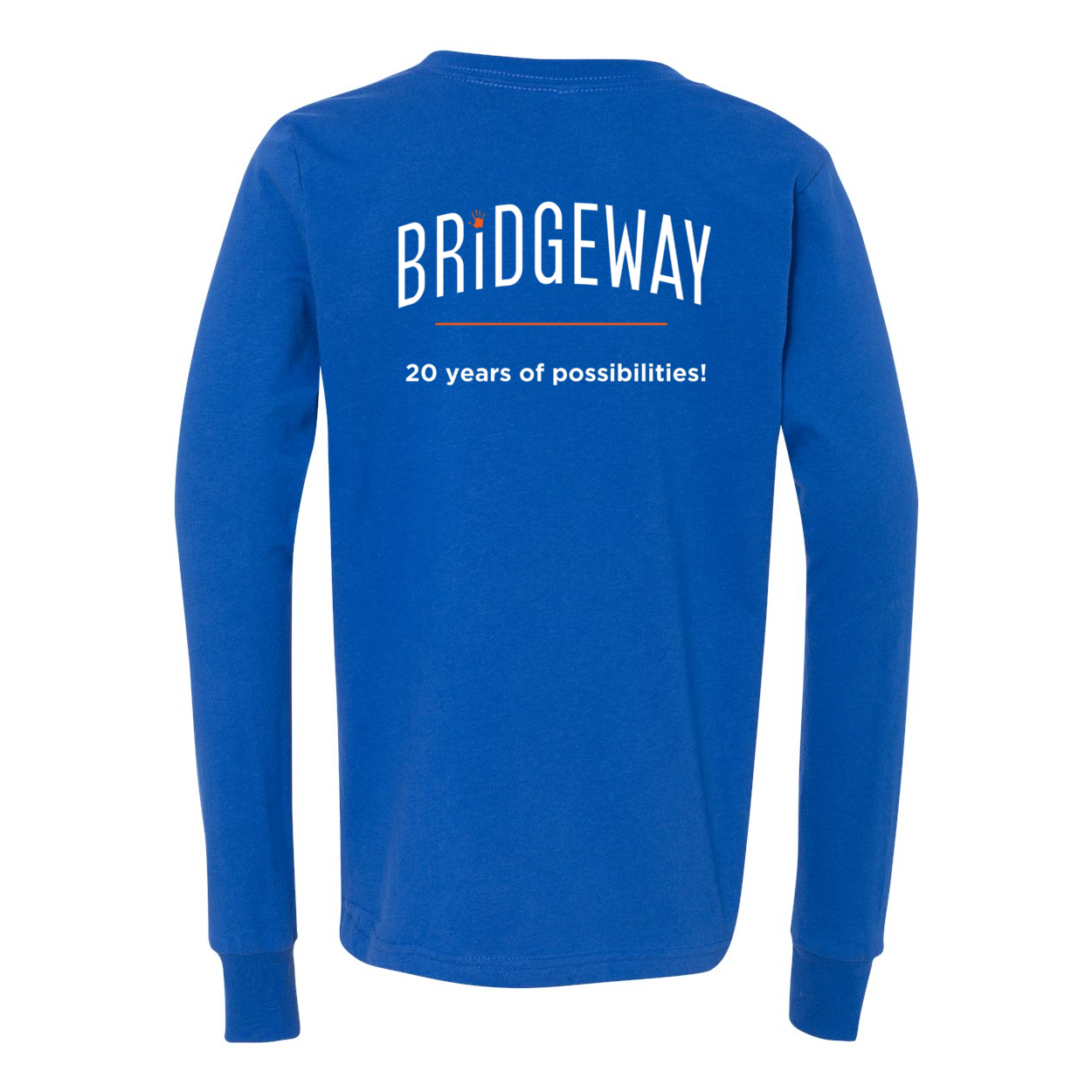 Youth "Autism Inspire Potential Celebrate Ability" Bridgeway Graphic Long Sleeve Tee