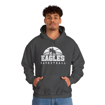 Adult Unisex New Albany Eagles Basketball Fast Break Graphic Hoodie