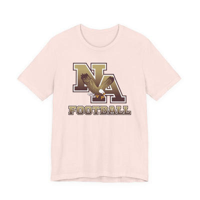 Adult Unisex New Albany Ombre Eagle Logo Graphic Short Sleeve Soft Tee