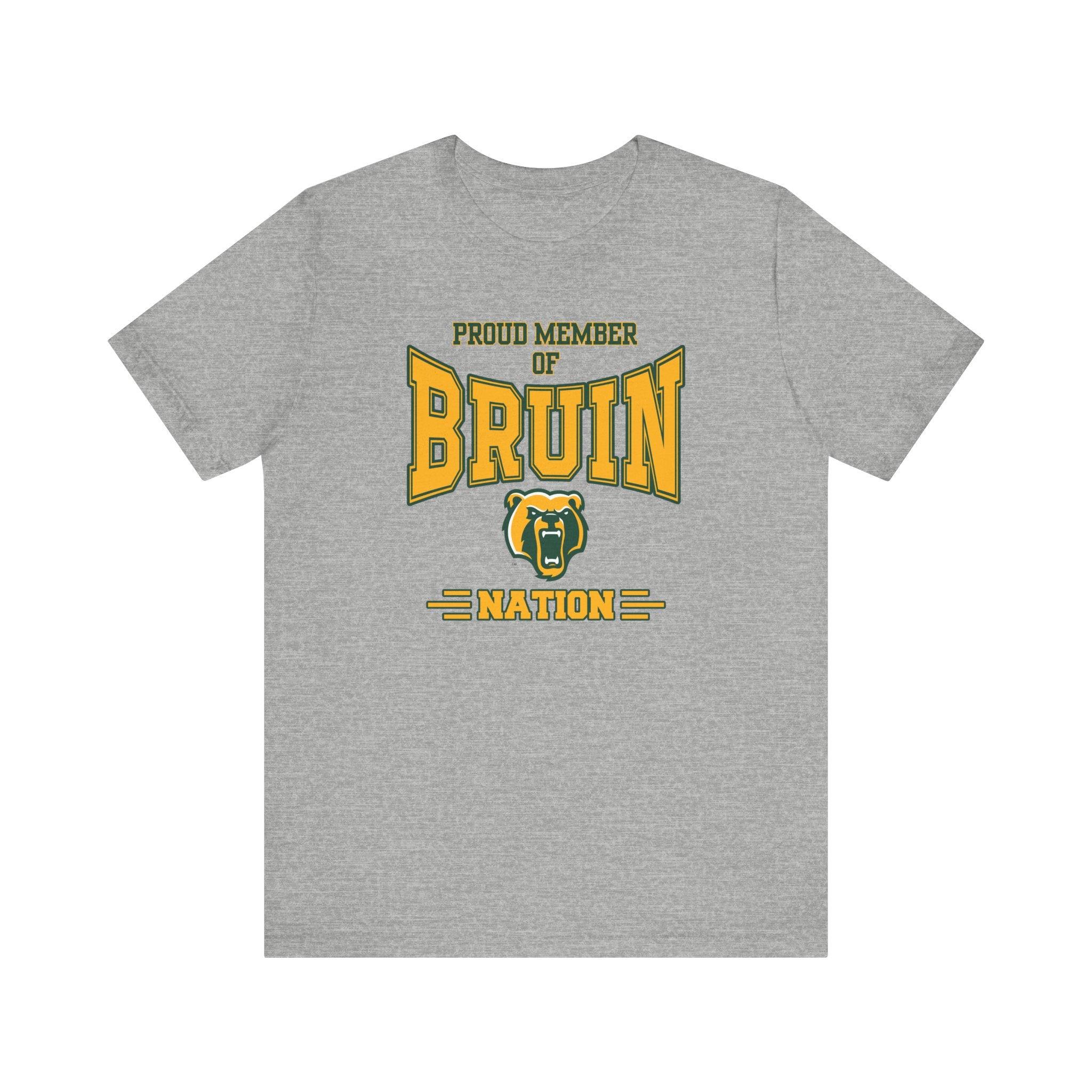 Adult Unisex Bruin Nation Graphic Short Sleeve Soft Tee