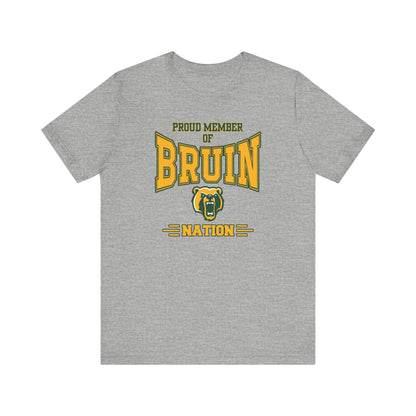 Adult Unisex Bruin Nation Graphic Short Sleeve Soft Tee