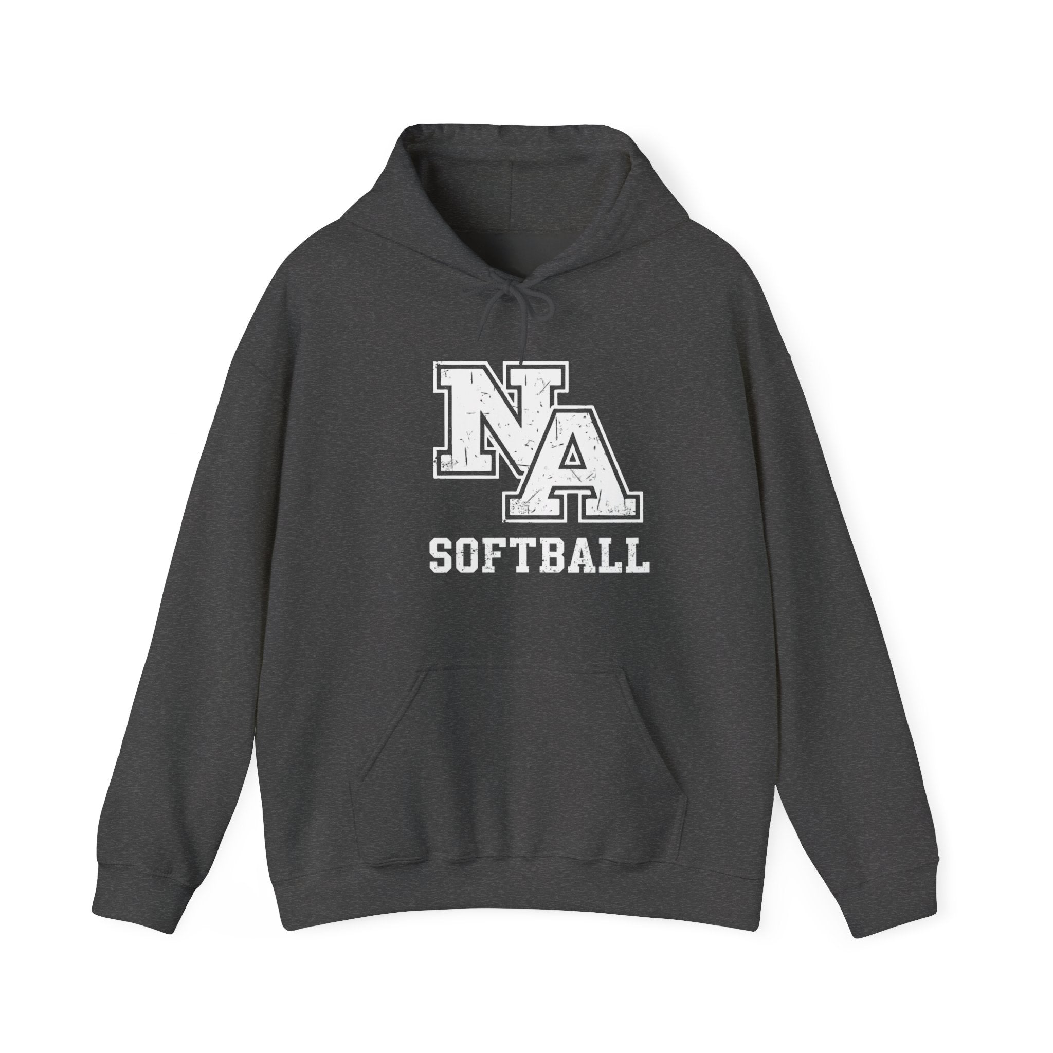 Adult Unisex New Albany Softball Vintage Vibe Logo Graphic Hoodie