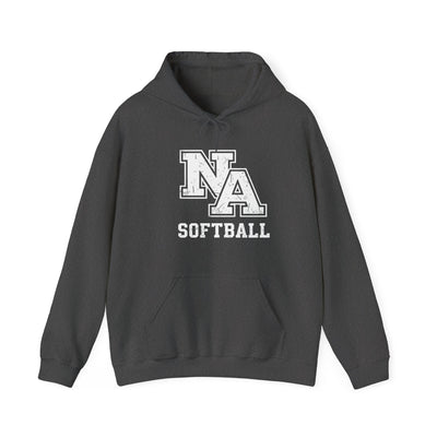 Adult Unisex New Albany Softball Vintage Vibe Logo Graphic Hoodie