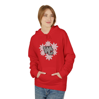 Adult Unisex Westerville Central Spirited Snowflake Graphic Soft Style Hoodie