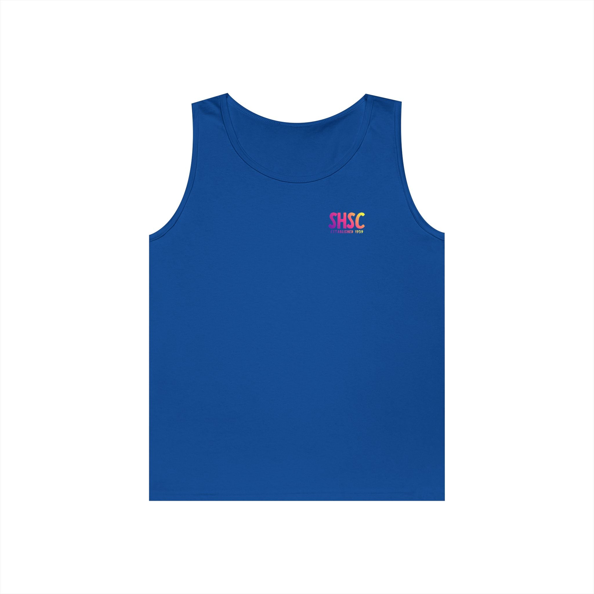 Adult Unisex South Hills Swim Club SHSC Ombre Graphic Tank