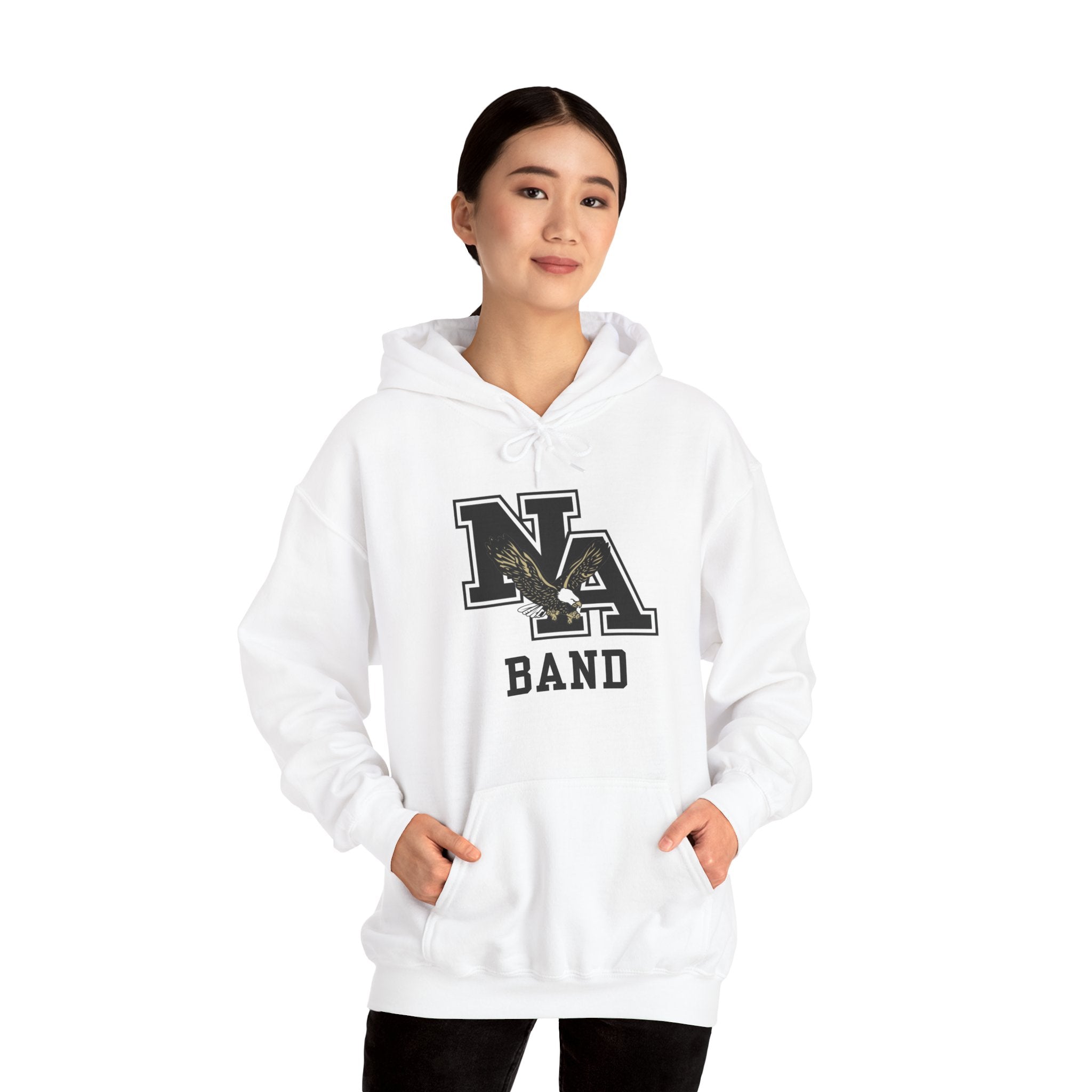 Adult Unisex New Albany Logo Band Graphic Hoodie