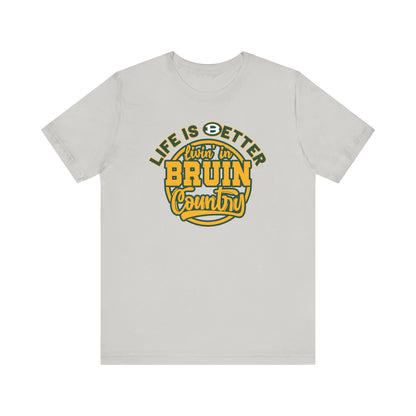 Adult Unisex Bruin Country Graphic Short Sleeve Soft Tee
