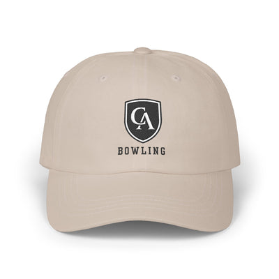 Adult Unisex Columbus Academy Vikings Bowling Embroidered Logo Dad Cap