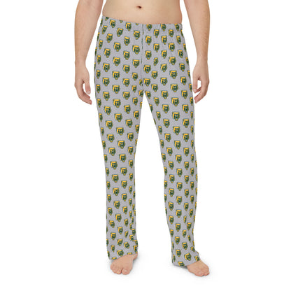 Adult Unisex Grey Pajama Pants with Allover Brooke Bruin Print