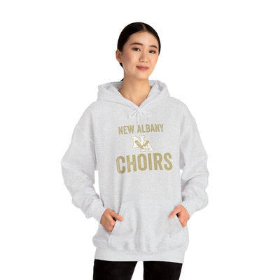 Adult Unisex Vintage Distressed New Albany Choirs Graphic Hoodie