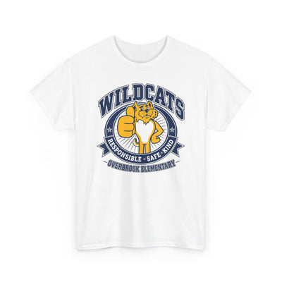 Adult Unisex Overbrook Elementary Wildcat Way Graphic Gildan Classic Tee