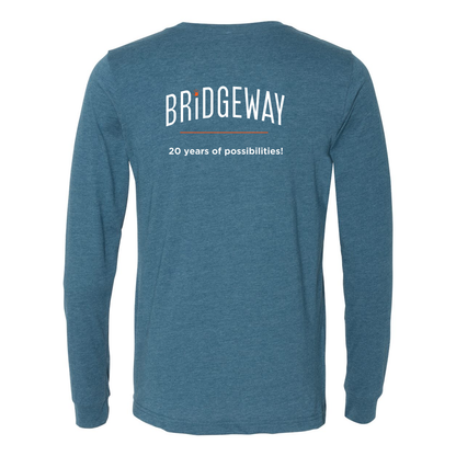 Adult Unisex "Autism Inspire Potential Celebrate Ability" Bridgeway Graphic Long Sleeve Tee