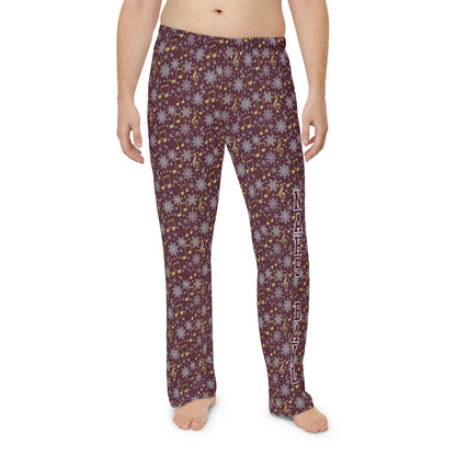 Men's NAHS Band Musical Snowflakes Pajama Pants