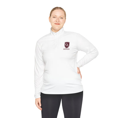 Adult Unisex Columbus Academy Bowling Logo Sport-Tek Quarter Zip Pullover