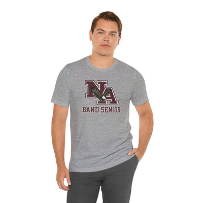 Adult Unisex New Albany Band 2027 Senior Graphic Short Sleeve Bella + Canvas Soft Tee