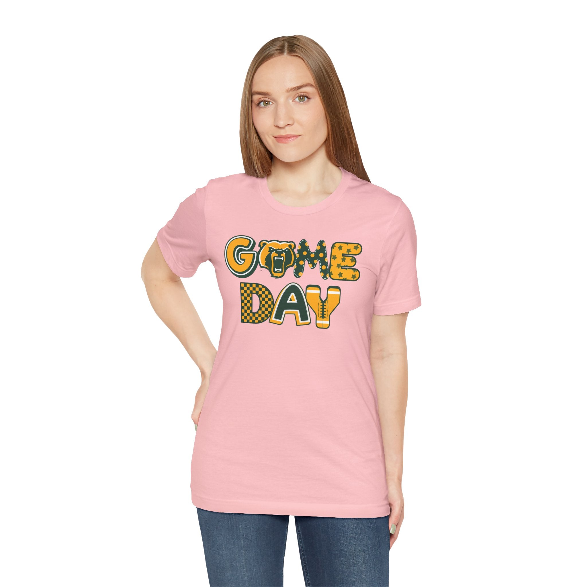 Adult Unisex Bruin Game Day Graphic Short Sleeve Soft Tee