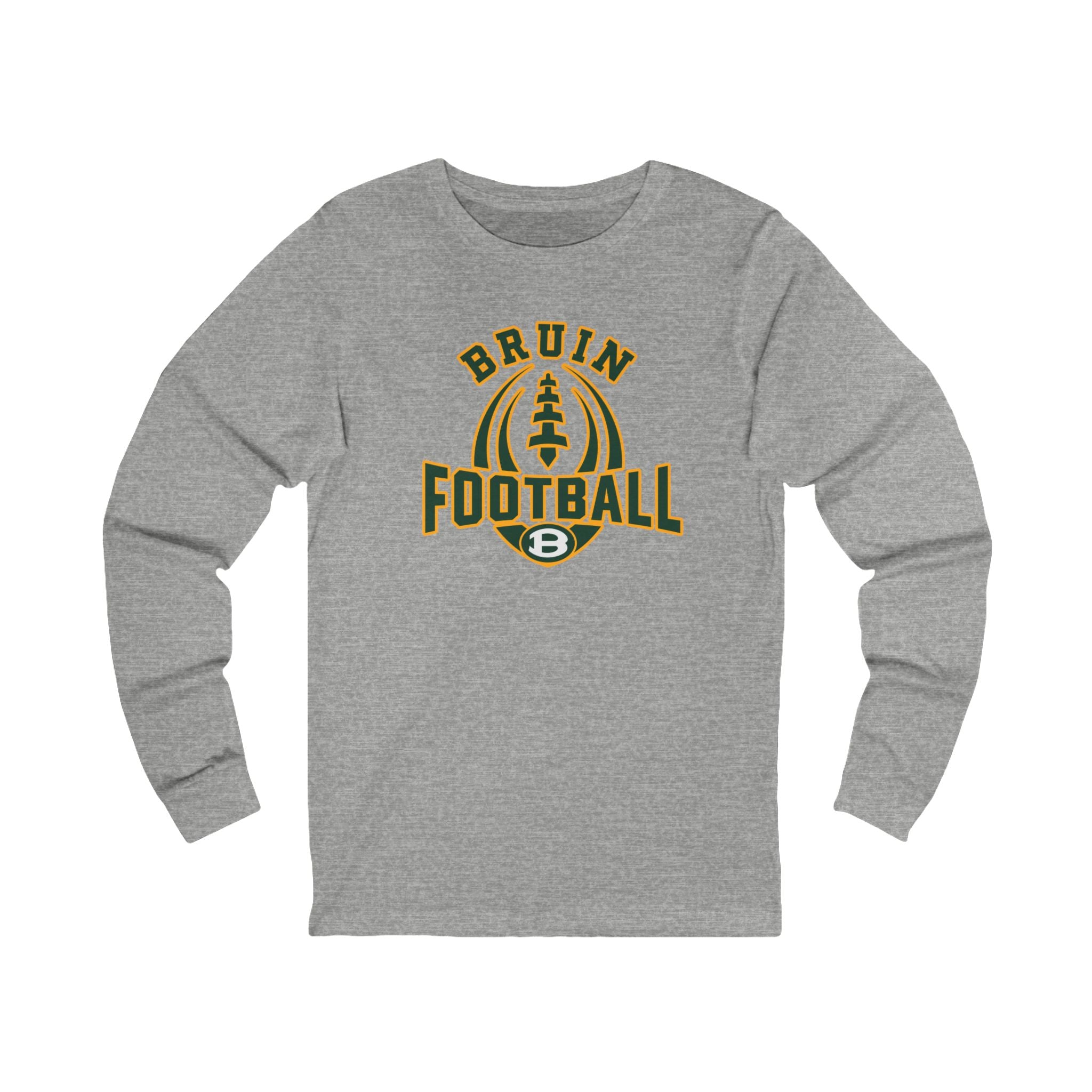 Adult Unisex Bruin Ultimate Football Graphic Long Sleeve Soft Tee