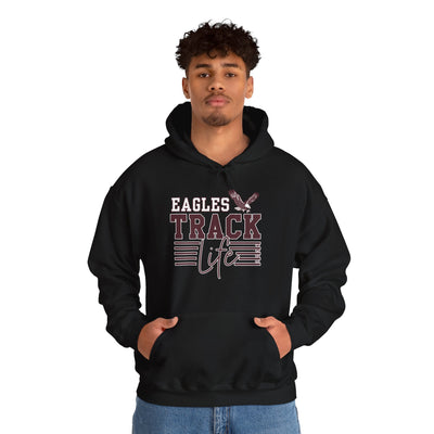 Adult Unisex Eagles Track Life Graphic Hoodie