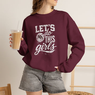 Adult Unisex New Albany Eagles Let's Do This Girls Graphic Sweatshirt