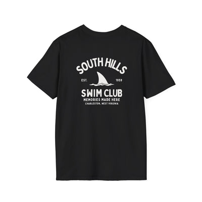 Adult Unisex South Hills Swim Club Heritage Graphic Short Sleeve Gildan Softstyle Tee