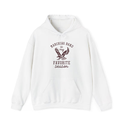 Adult Unisex Marching Band Season Graphic Hoodie