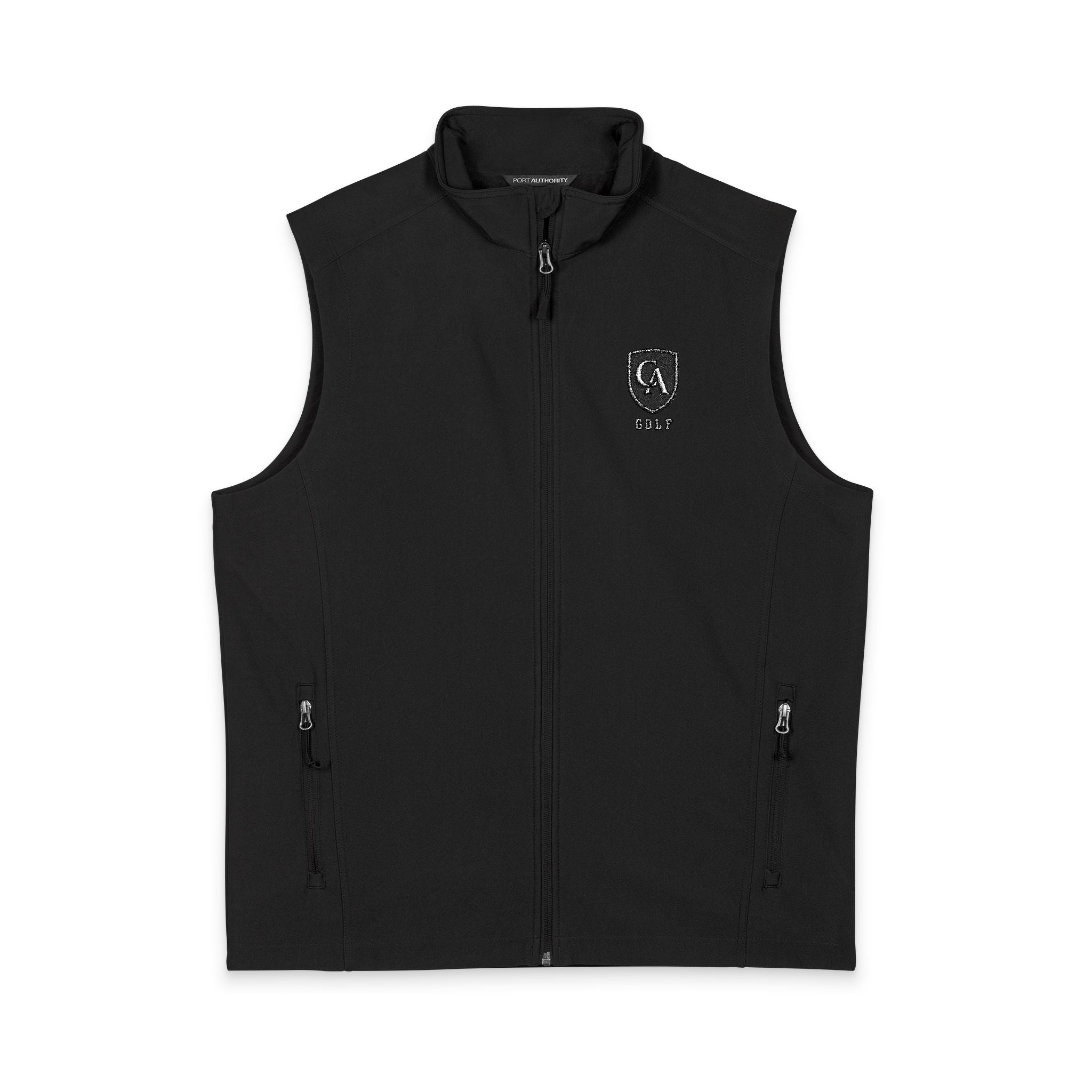 Adult Unisex Columbus Academy Golf Embroidered Core Soft Shell Vest
