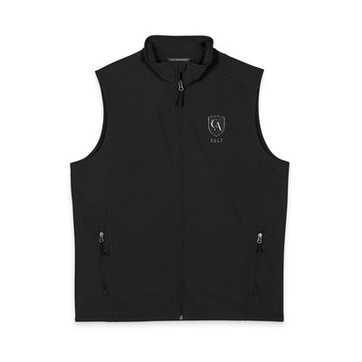 Adult Unisex Columbus Academy Golf Embroidered Core Soft Shell Vest