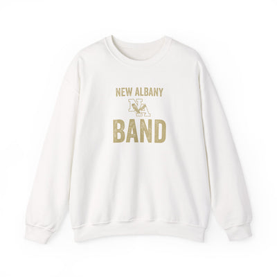 Adult Unisex Vintage Distressed New Albany Band Graphic Sweatshirt