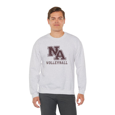 Adult Unisex New Albany Volleyball Vintage Vibe Logo Graphic Sweatshirt