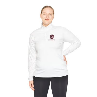 Adult Unisex Columbus Academy Football Logo Sport-Tek Quarter Zip Pullover