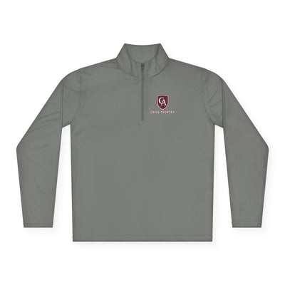 Adult Unisex Columbus Academy Football Logo Sport-Tek Quarter Zip Pullover
